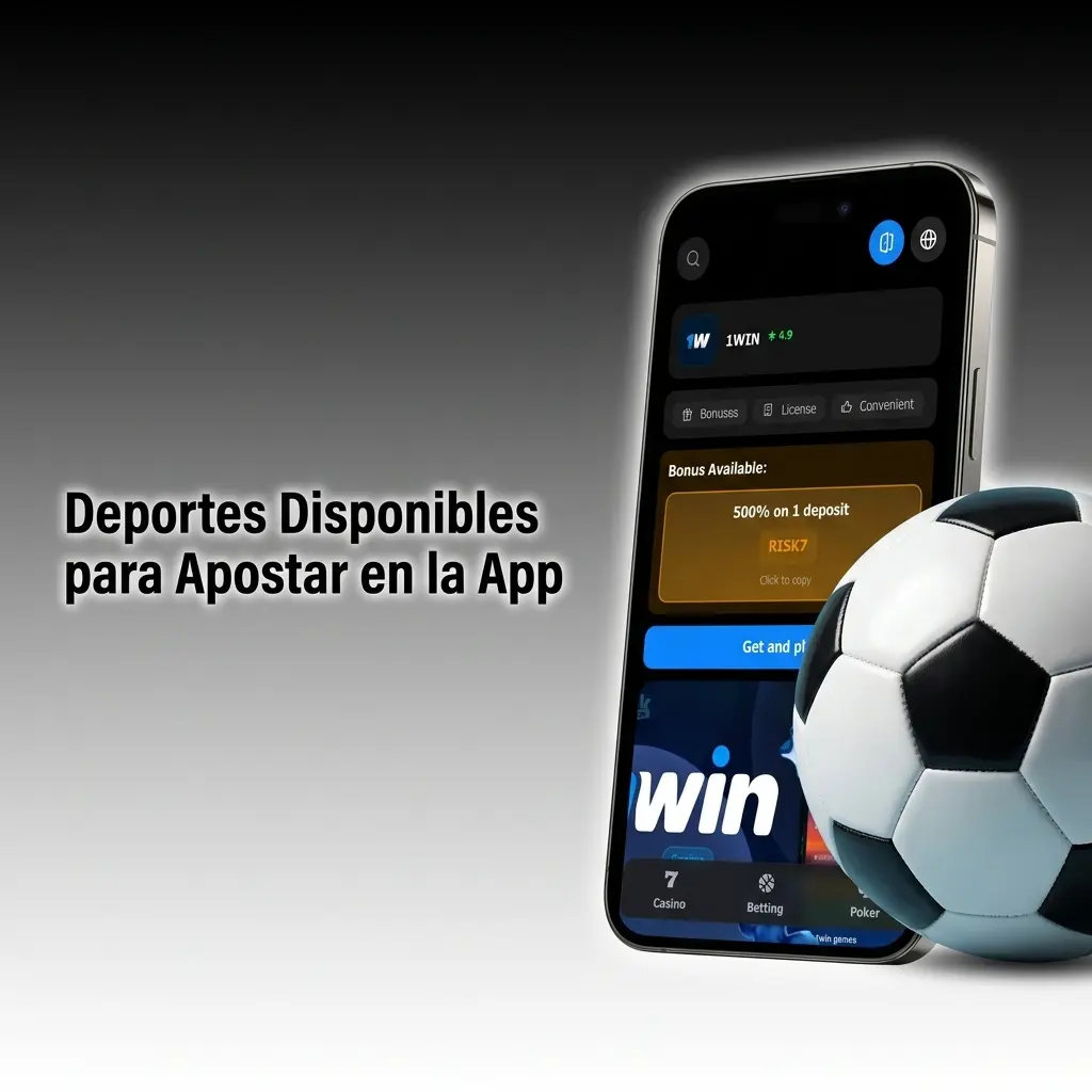 Deportes disponibles en app 1win: fútbol, tenis, baloncesto, eSports y más para apostar en Chile