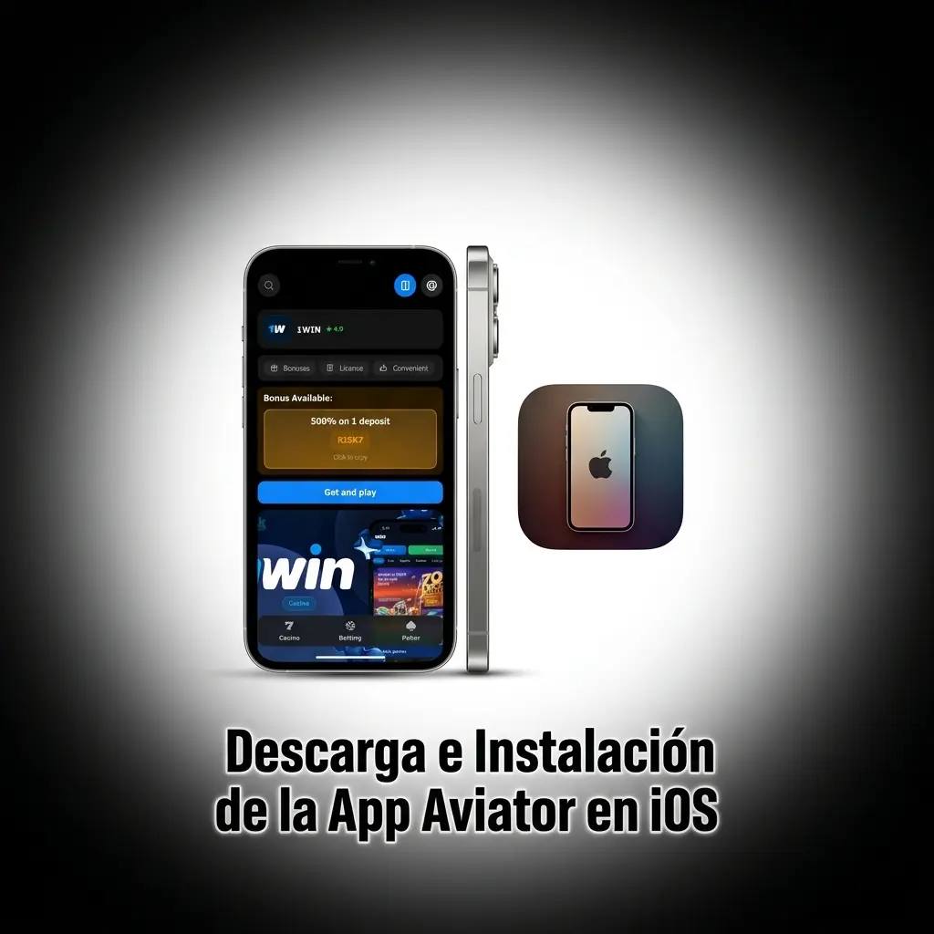 Guía de descarga e instalación de la app Aviator 1win en iPhone con pasos para iOS