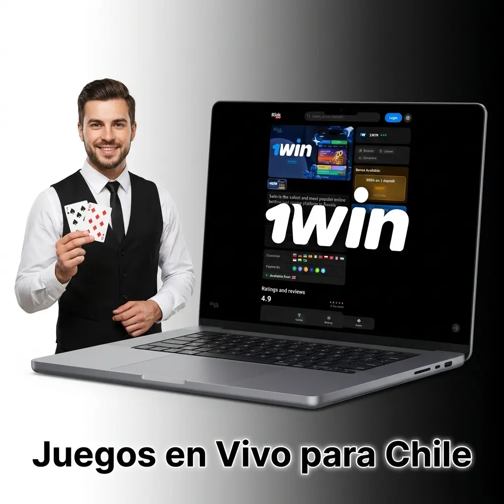 Juegos en vivo en español para Chile en 1win: ruleta, blackjack y baccarat con crupieres latinos