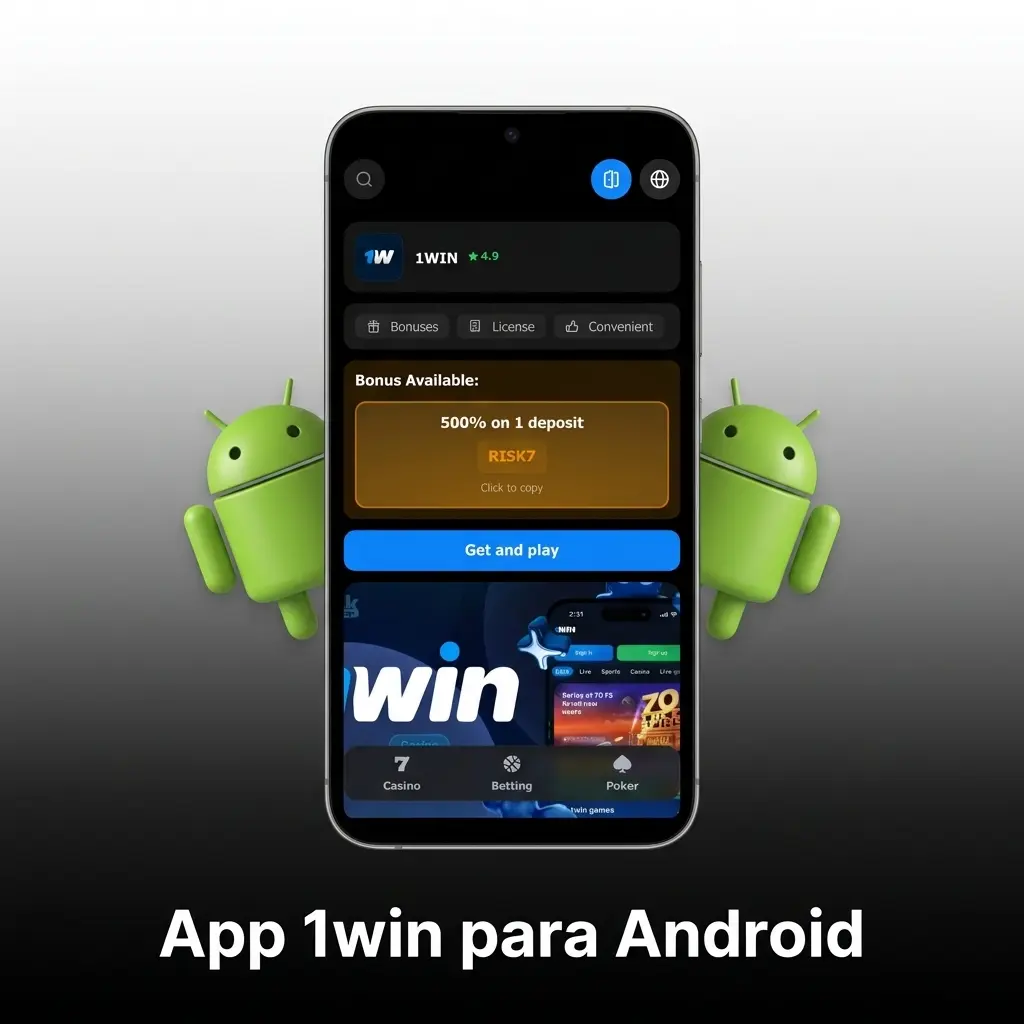 App 1win para Android: descarga gratuita para apuestas deportivas y casino desde cualquier lugar
