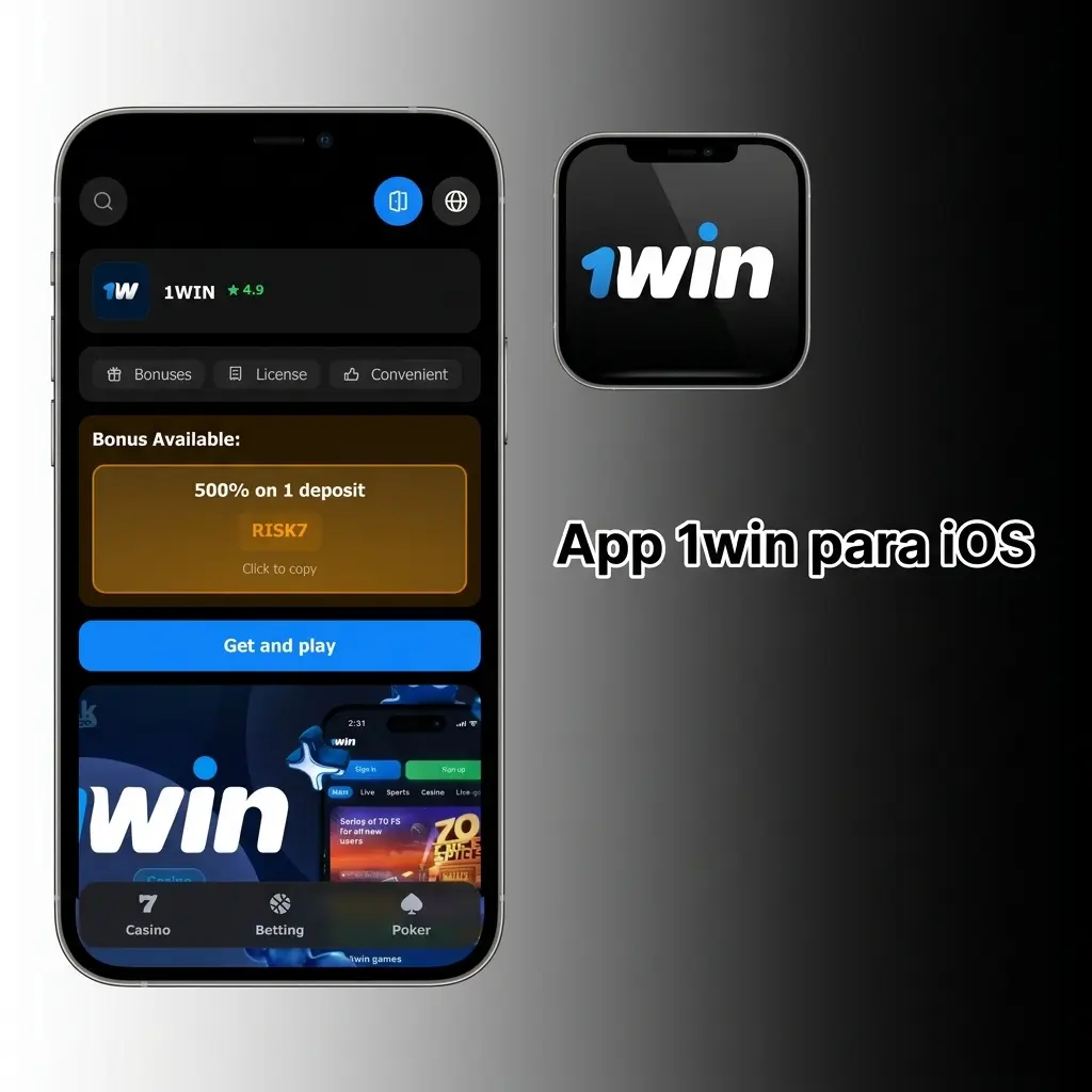 Aplicación 1win para iOS disponible en iPhone y iPad con apuestas deportivas, casino y pagos gratuitos