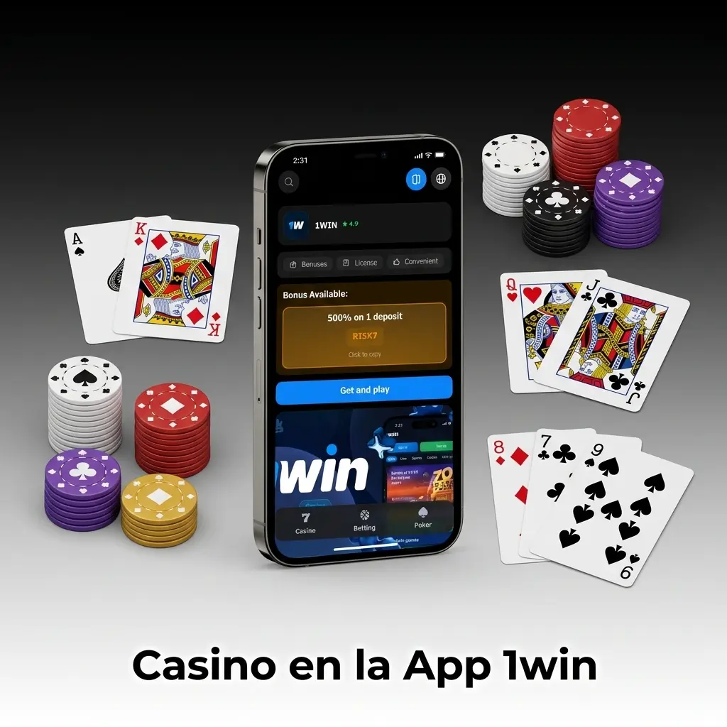 Casino 1win app: más de 11.000 juegos con slots, casino en vivo, blackjack, ruleta y crash games en Chile