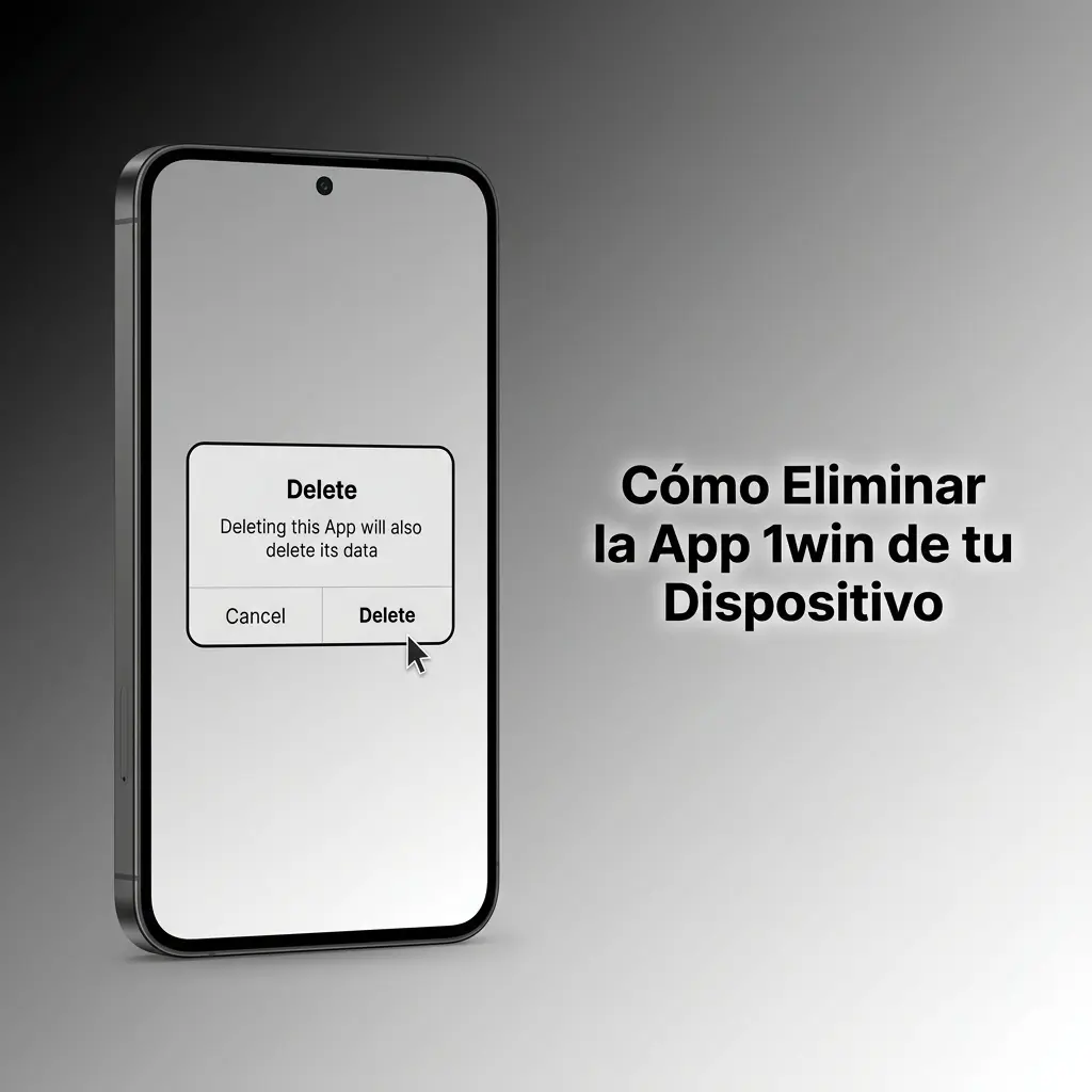 Guía para eliminar la app 1win en Android e iOS sin perder tu cuenta ni saldo
