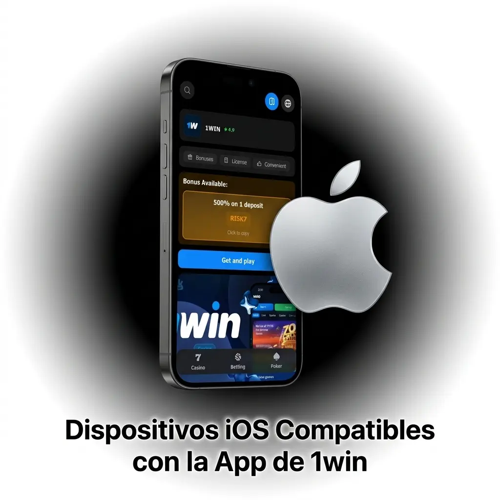 Lista de dispositivos iOS compatibles con la app de 1win, incluyendo iPhone, iPad y iPod Touch admitidos
