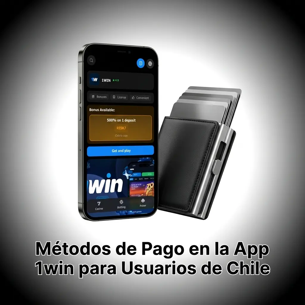 Métodos de pago en app 1win Chile: Red Compra, Visa, Khipu, Webpay, criptomonedas y más opciones disponibles.