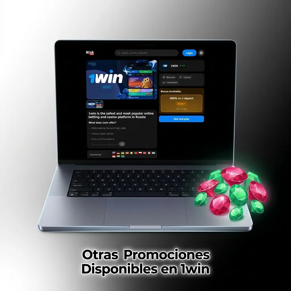 Promociones activas en 1win: recarga, cashback, torneos, lealtad y apuestas en vivo para jugadores registrados
