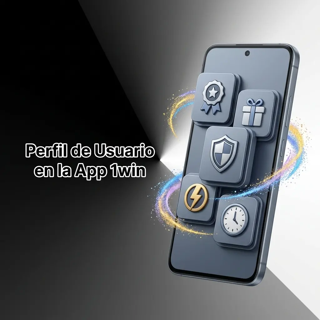Perfil de usuario en app 1win: saldo, historial de apuestas, bonos y verificación de identidad en un panel táctil