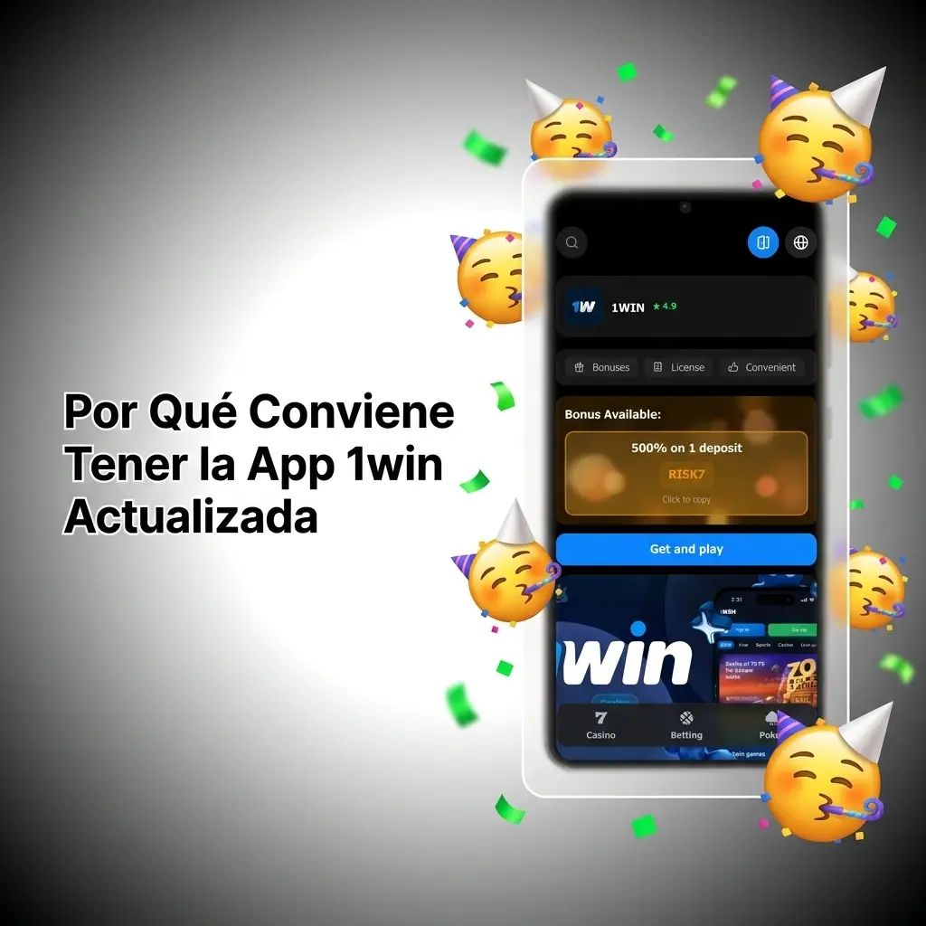 App 1win actualizada con mejoras de seguridad, velocidad y nuevas funciones para usuarios móviles