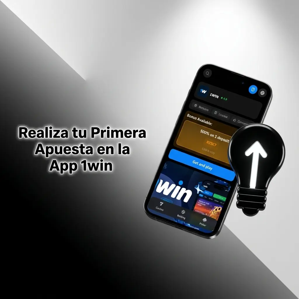 Pasos para realizar tu primera apuesta deportiva en la app 1win desde el menú principal