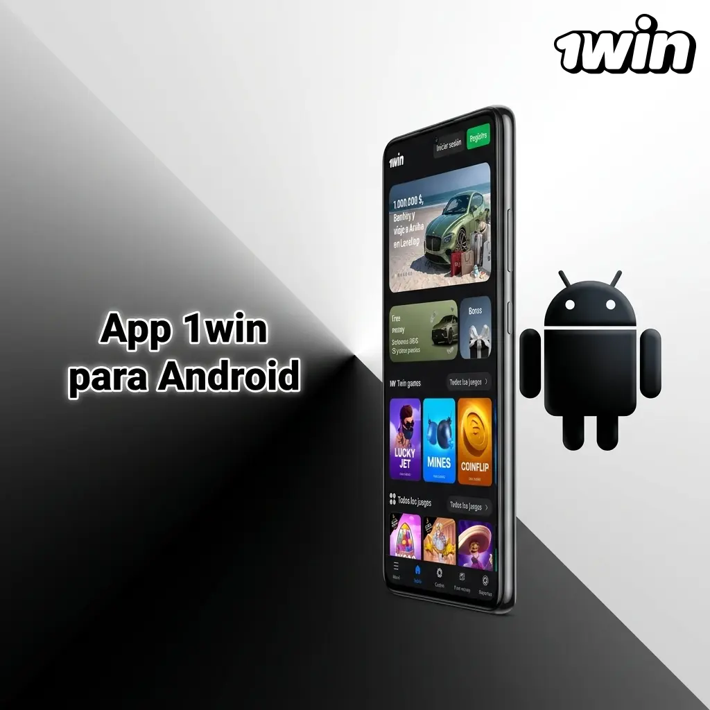 App 1win para Android: descarga el APK oficial e instala la aplicación en dispositivos con Android 5.0 o superior.